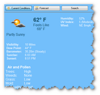 Current Weather Conditions at your fingertips! Click to see a bigger picture